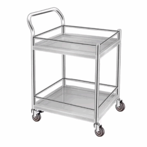 Mesa Auxiliar Hospitalar Inox 1 Plano 60x40x80cm