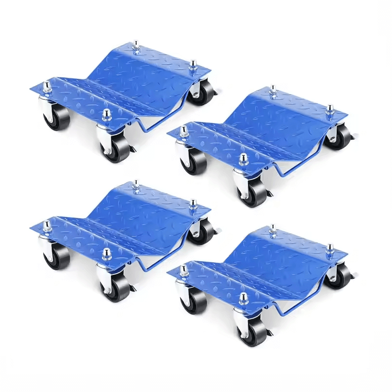 Conjunto de Patins para Movimentação de Veículos Industriais (30x40x15cm)