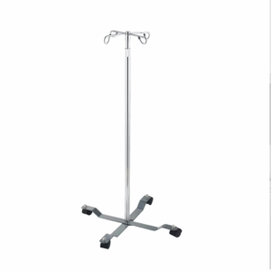 Mesa de Apoio Hospitalar Inox Compacta 50x40x70cm