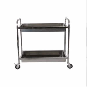 Carrinho Inox para Instrumentos com Gaveta 80x45x90cm