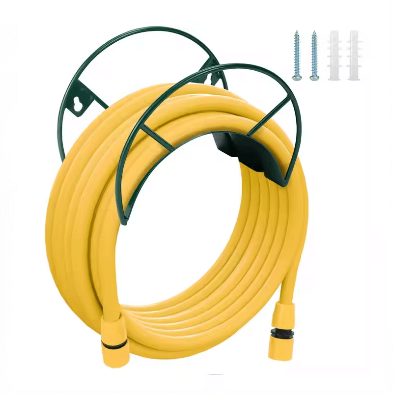 Suporte de Parede com Mangueira de Jardim 20m – Kit (40x40x40cm)