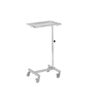 Carrinho de Transferência Hospitalar Inox com Grades 190x60cm