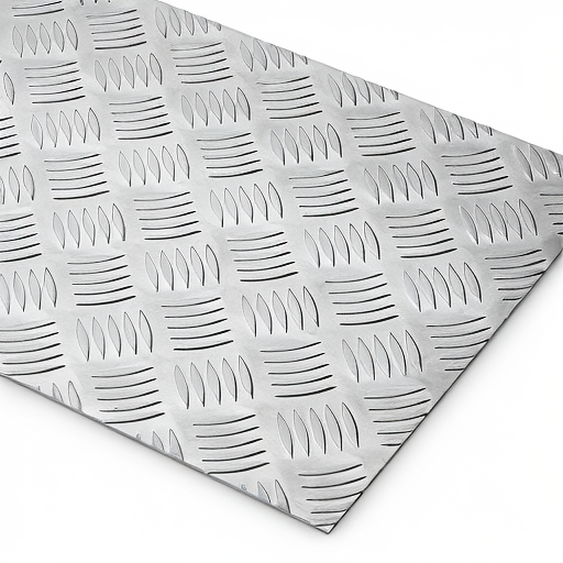 Chapa de Alumínio Antiderrapante Xadrez 3,00mm – 1 x 1 cm (Piso de ônibus)