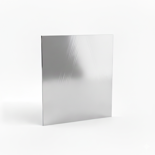 Chapa de Aço Inox 430 Brilhante 0,90mm – 10 x 10 cm