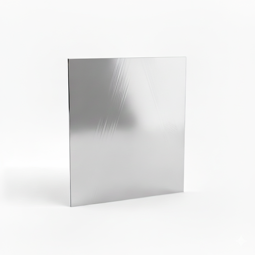 Chapa de Aço Inox 430 Brilhante 0,90mm – 11 x 11 cm