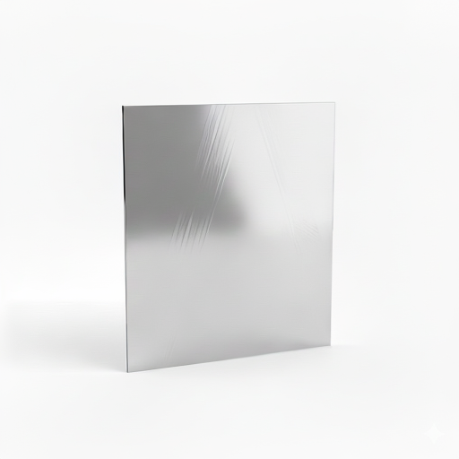 Chapa de Aço Inox 430 Brilhante 0,90mm – 12 x 12 cm