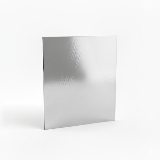 Chapa de Aço Inox 430 Brilhante 1,00mm – 3 x 3 cm