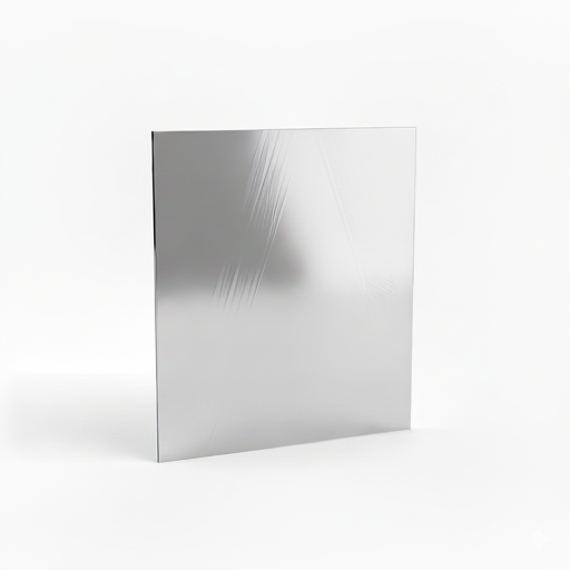 Chapa de Aço Inox 430 Brilhante 1,00mm – 9 x 9 cm