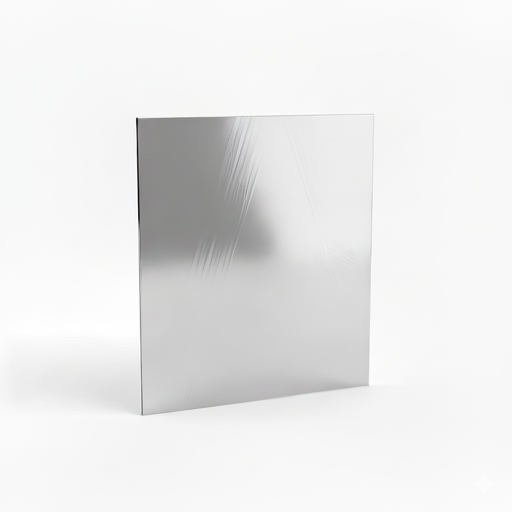 Chapa de Aço Inox 430 Brilhante 1,00mm – 30 x 30 cm