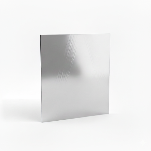 Chapa de Aço Inox 430 Brilhante 1,00mm – 31 x 31 cm