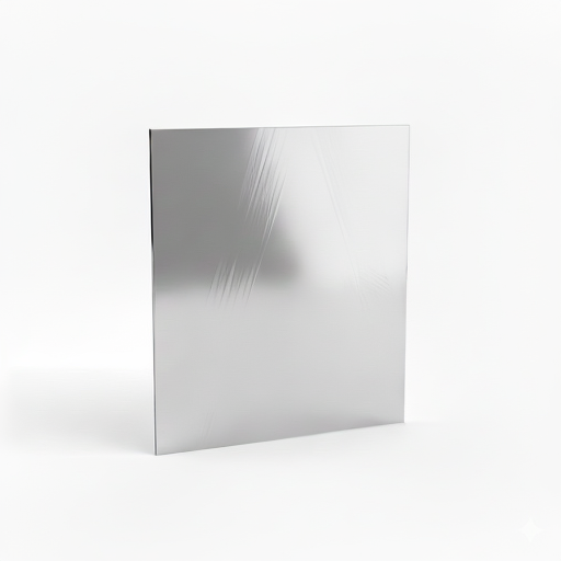 Chapa de Aço Inox 430 Brilhante 1,00mm – 39 x 39 cm