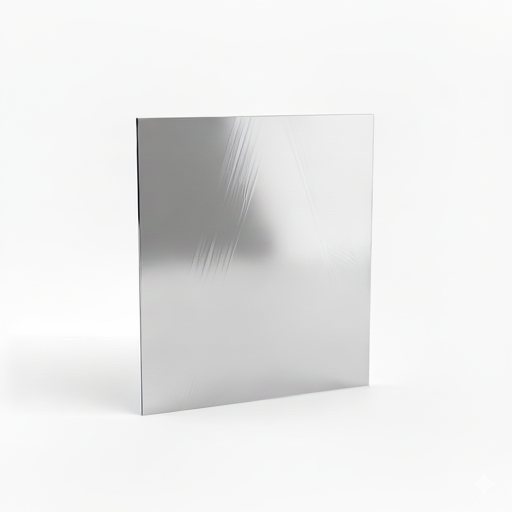 Chapa de Aço Inox 430 Brilhante 0,90mm – 18 x 18 cm