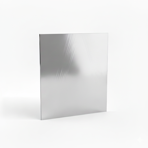 Chapa de Aço Inox 430 Brilhante 1,00mm – 56 x 56 cm