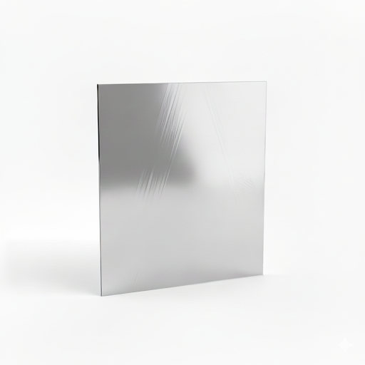 Chapa de Aço Inox 430 Brilhante 1,00mm – 71 x 71 cm