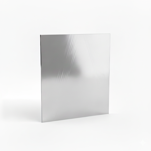 Chapa de Aço Inox 430 Brilhante 1,00mm – 78 x 78 cm