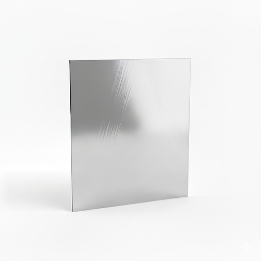 Chapa de Aço Inox 430 Brilhante 1,00mm – 85 x 85 cm