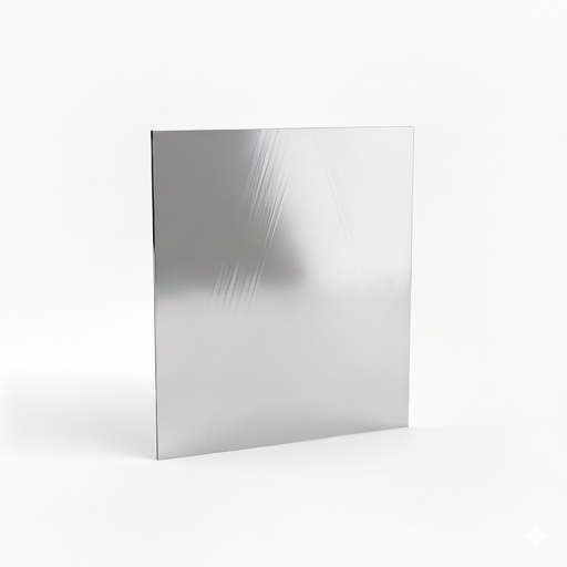 Chapa de Aço Inox 430 Brilhante 1,00mm – 90 x 90 cm