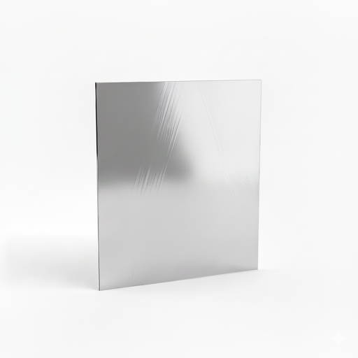 Chapa de Aço Inox 430 Brilhante 1,00mm – 91 x 91 cm