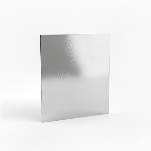 Chapa de Aço Inox 430 Brilhante 1,00mm – 97 x 97 cm