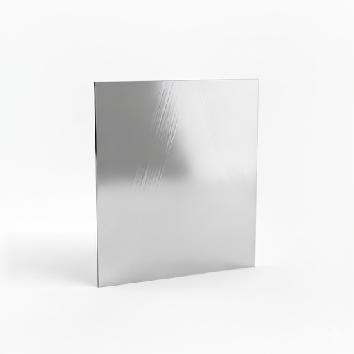 Chapa de Aço Inox 430 Brilhante 1,00mm – 99 x 99 cm