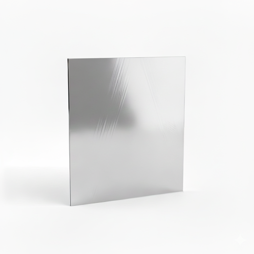 Chapa de Aço Inox 430 Brilhante 1,00mm – 100 x 100 cm