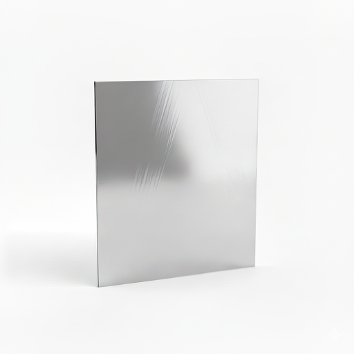 Chapa de Aço Inox 430 Brilhante 1,00mm – 102 x 102 cm