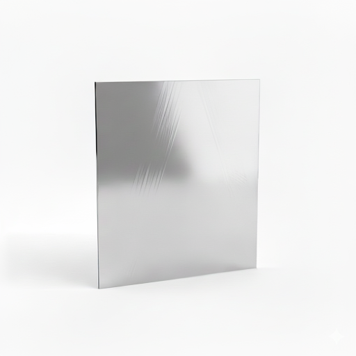 Chapa de Aço Inox 430 Brilhante 1,00mm – 106 x 106 cm