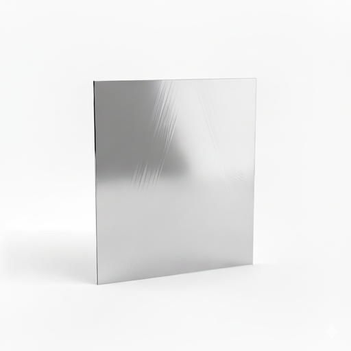 Chapa de Aço Inox 430 Brilhante 1,00mm – 109 x 109 cm