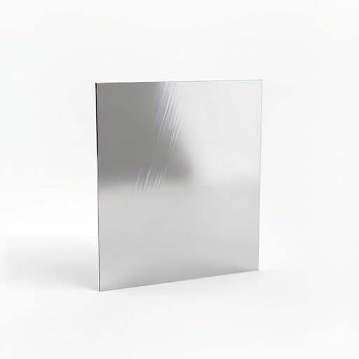 Chapa de Aço Inox 430 Brilhante 1,00mm – 112 x 112 cm