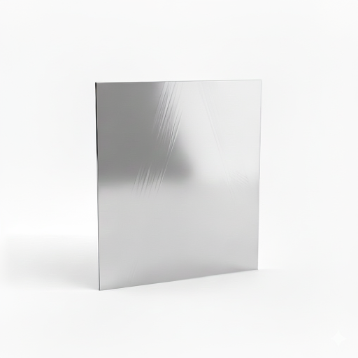 Chapa de Aço Inox 430 Brilhante 1,00mm – 119 x 119 cm