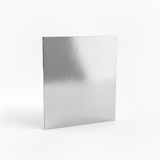 Chapa de Aço Inox 430 Brilhante 1,00mm – 122 x 122 cm