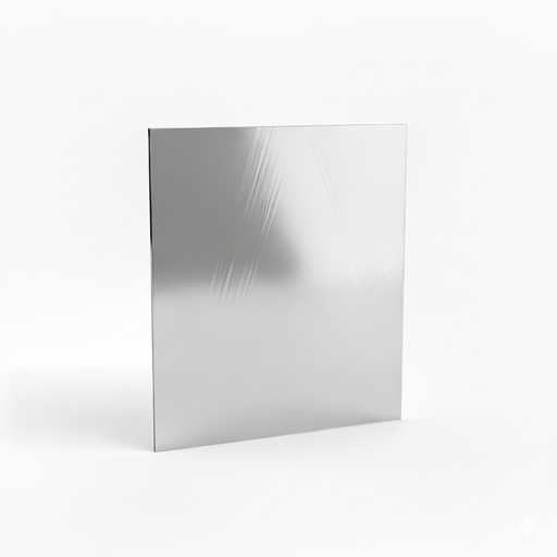 Chapa de Aço Inox 430 Brilhante 1,00mm – 125 x 125 cm