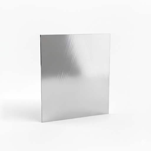 Chapa de Aço Inox 430 Brilhante 1,20mm – 2 x 2 cm