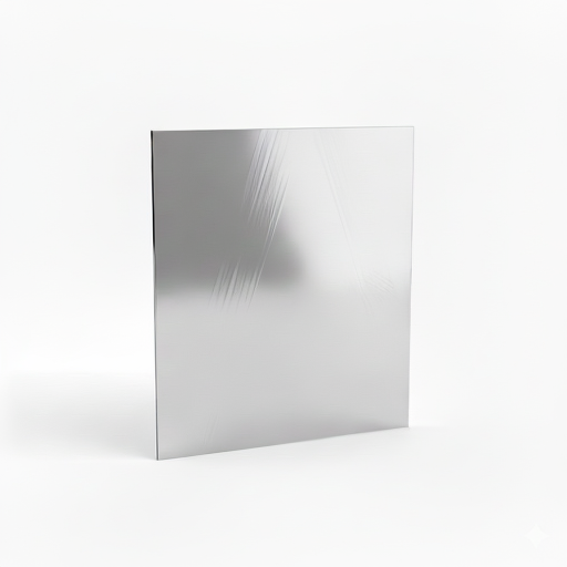 Chapa de Aço Inox 430 Brilhante 1,20mm – 5 x 5 cm