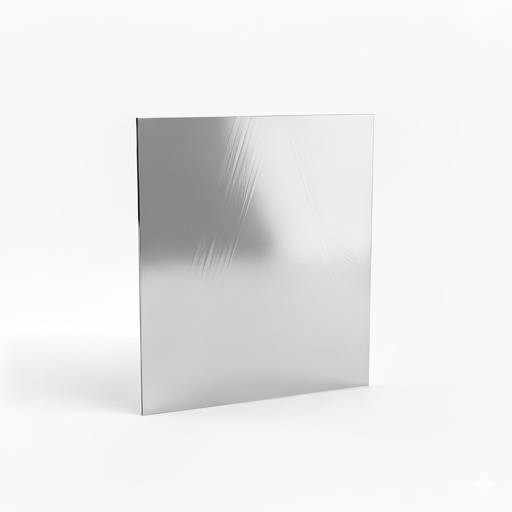 Chapa de Aço Inox 430 Brilhante 1,20mm – 6 x 6 cm