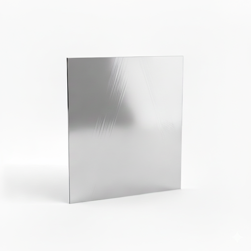 Chapa de Aço Inox 430 Brilhante 1,20mm – 13 x 13 cm