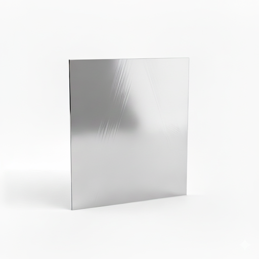 Chapa de Aço Inox 430 Brilhante 1,20mm – 21 x 21 cm