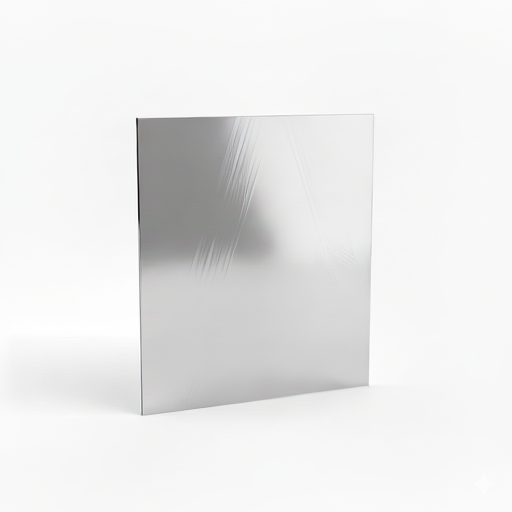 Chapa de Aço Inox 430 Brilhante 1,20mm – 24 x 24 cm