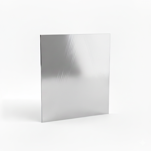 Chapa de Aço Inox 430 Brilhante 1,20mm – 38 x 38 cm