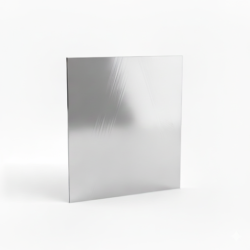 Chapa de Aço Inox 430 Brilhante 1,20mm – 46 x 46 cm