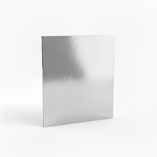 Chapa de Aço Inox 430 Brilhante 0,90mm – 35 x 35 cm