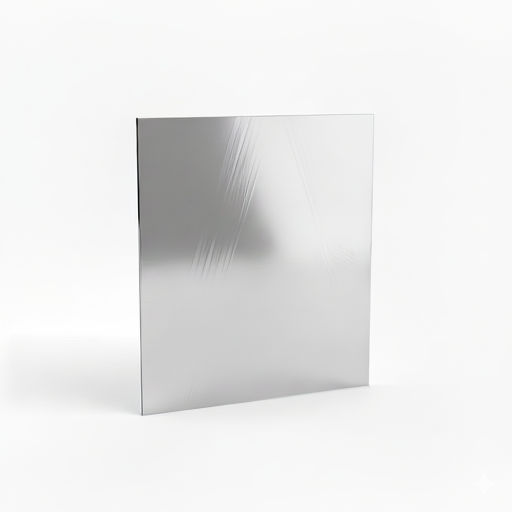 Chapa de Aço Inox 430 Brilhante 0,90mm – 41 x 41 cm