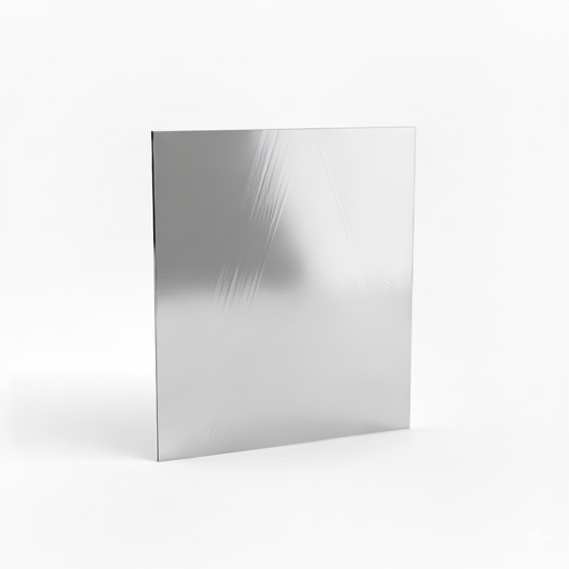 Chapa de Aço Inox 430 Brilhante 0,90mm – 46 x 46 cm