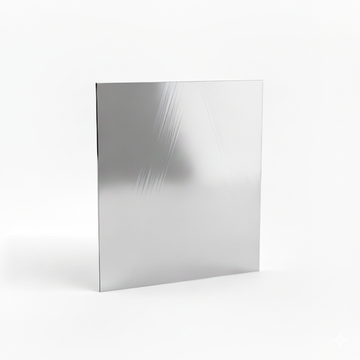 Chapa de Aço Inox 430 Brilhante 0,90mm – 47 x 47 cm