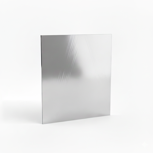 Chapa de Aço Inox 430 Brilhante 0,90mm – 49 x 49 cm