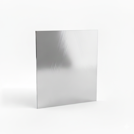 Chapa de Aço Inox 430 Brilhante 0,90mm – 54 x 54 cm