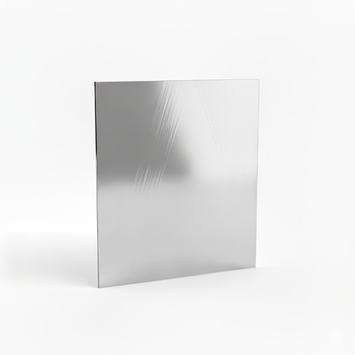 Chapa de Aço Inox 430 Brilhante 0,90mm – 63 x 63 cm