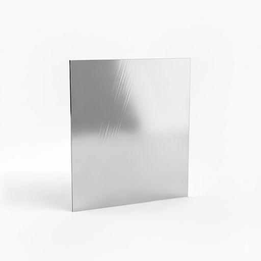 Chapa de Aço Inox 430 Brilhante 0,90mm – 68 x 68 cm