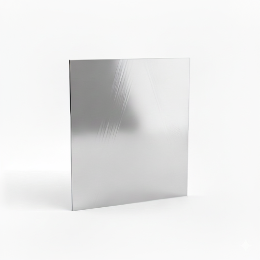 Chapa de Aço Inox 430 Brilhante 0,90mm – 75 x 75 cm