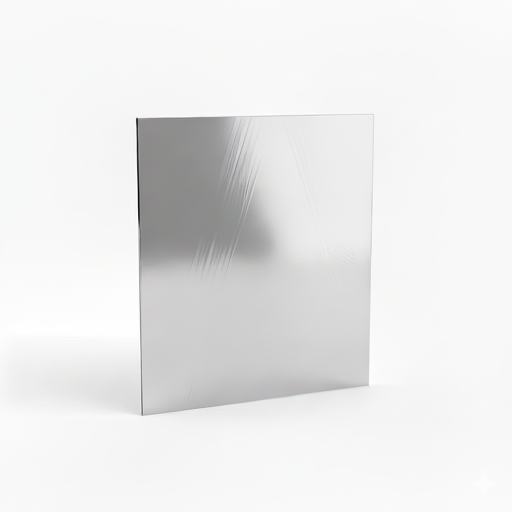 Chapa de Aço Inox 430 Brilhante 0,90mm – 77 x 77 cm
